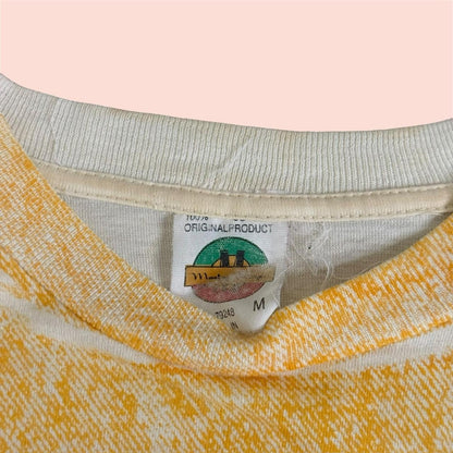 Vintage 90s AOP Miami Hurricanes College Basketball Shirt Mens Medium