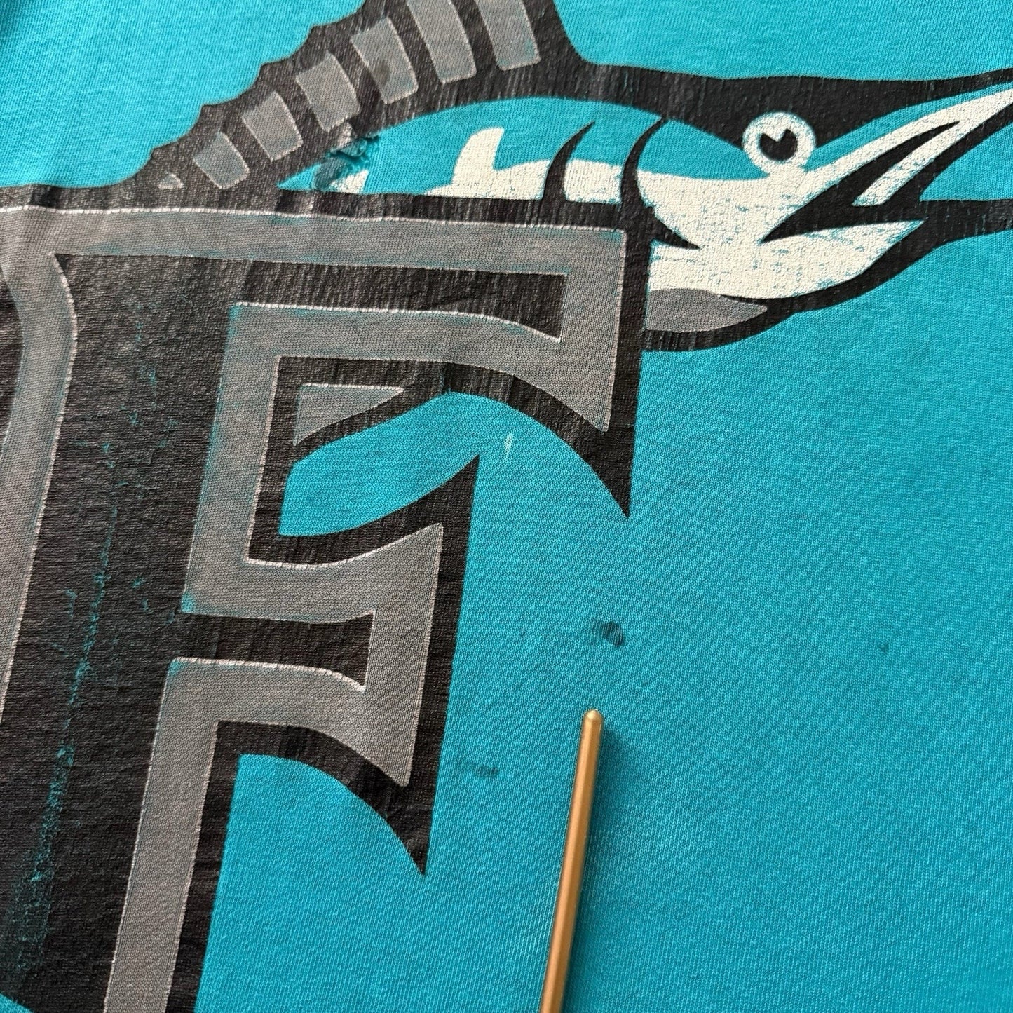 Vintage Starter MLB Florida Marlins Baseball Shirt Mens Large