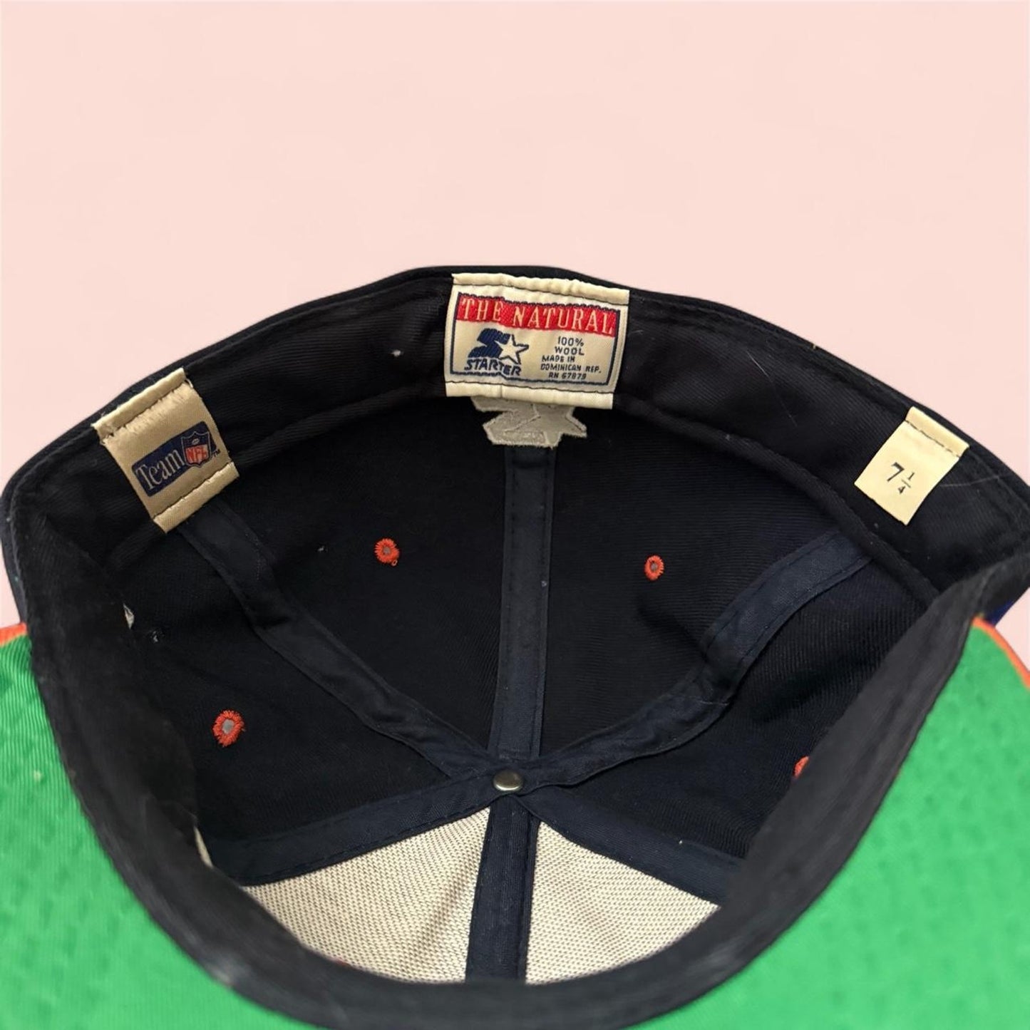 Vintage 90s Starter NFL Chicago Bears Football Fitted Hat