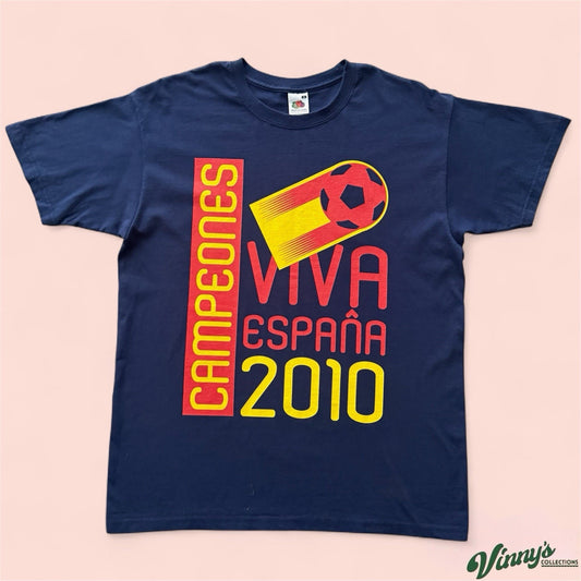 Spain Xabi Alonso 2010 World Cup Champions Soccer Shirt Mens Medium