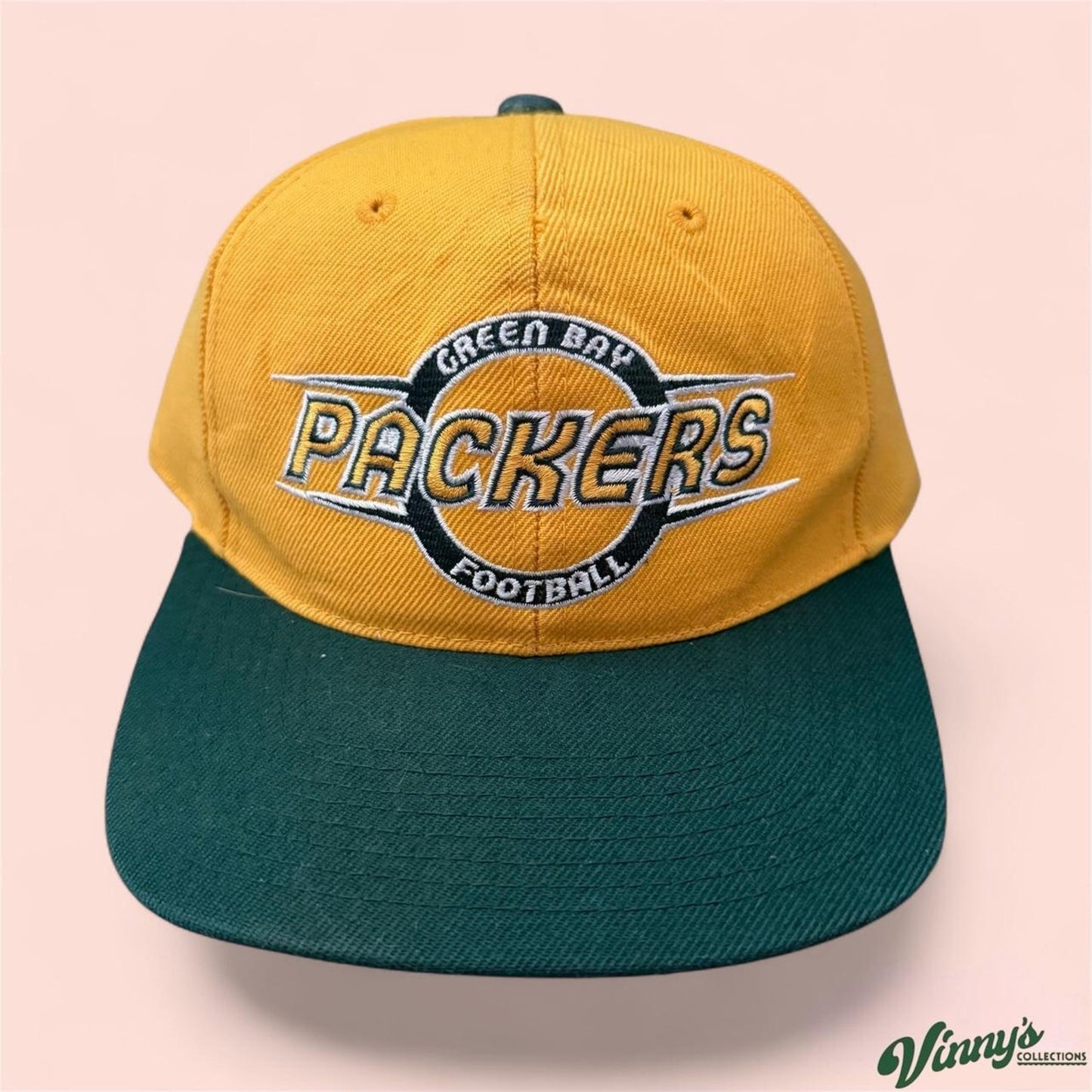 Vintage 90s NFL Green Bay Packers Football Snapback Hat