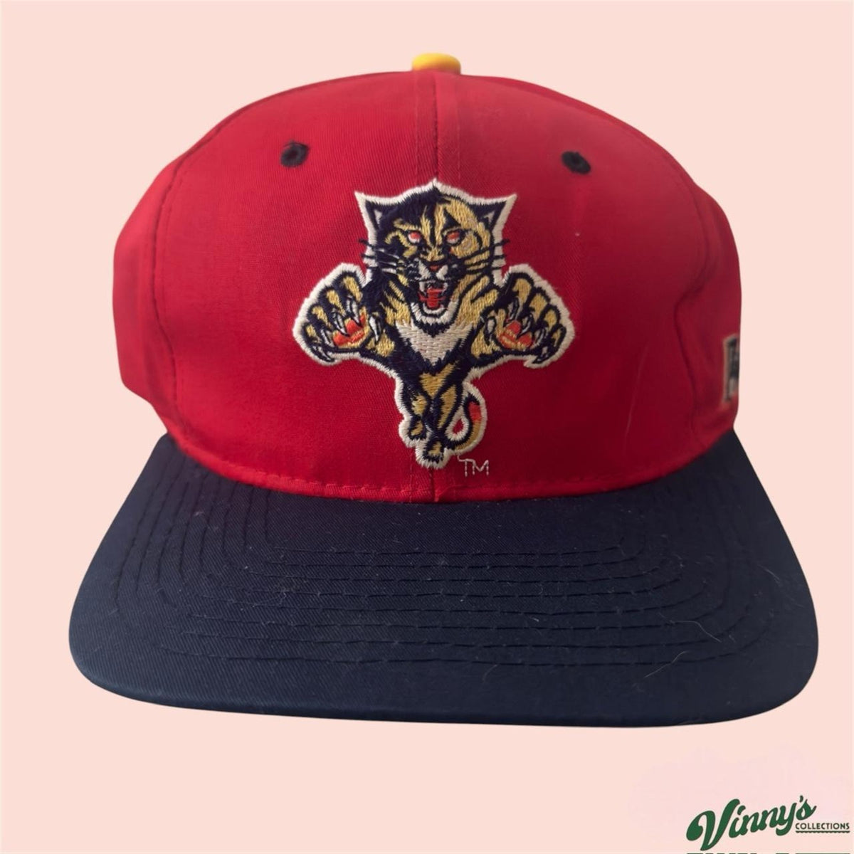 Vintage 90s Starter NHL Florida Panthers Hockey Snapback Hat
