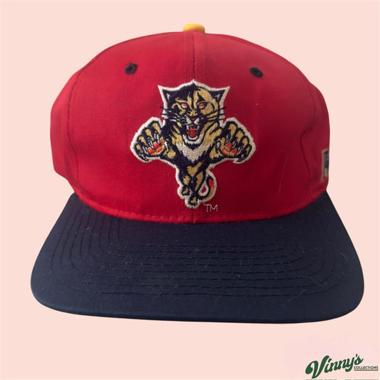 Vintage 90s Starter NHL Florida Panthers Hockey Snapback Hat