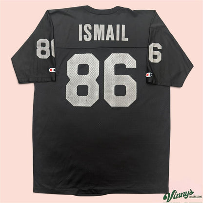 Vintage 90s Champion LA Oakland Raiders Rocket Ismail Football Jersey Mens 48 XL