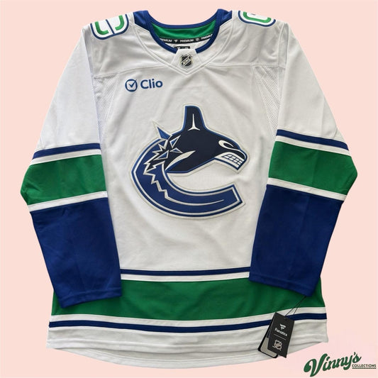 NWT Fanatics NHL Authentic Vancouver Canucks Hockey Jersey Mens 52 Large