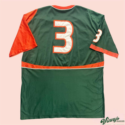 Vintage 00s Nike Miami Hurricanes Frank Gore Football Jersey Mens XL