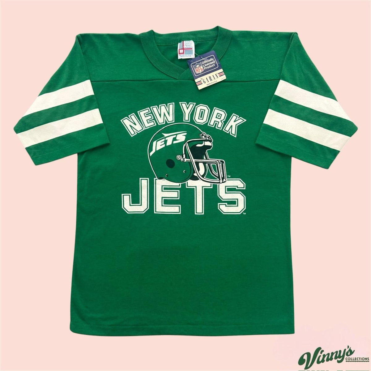 Vintage 90s NFL Garan New York Jets Shirt Youth Large