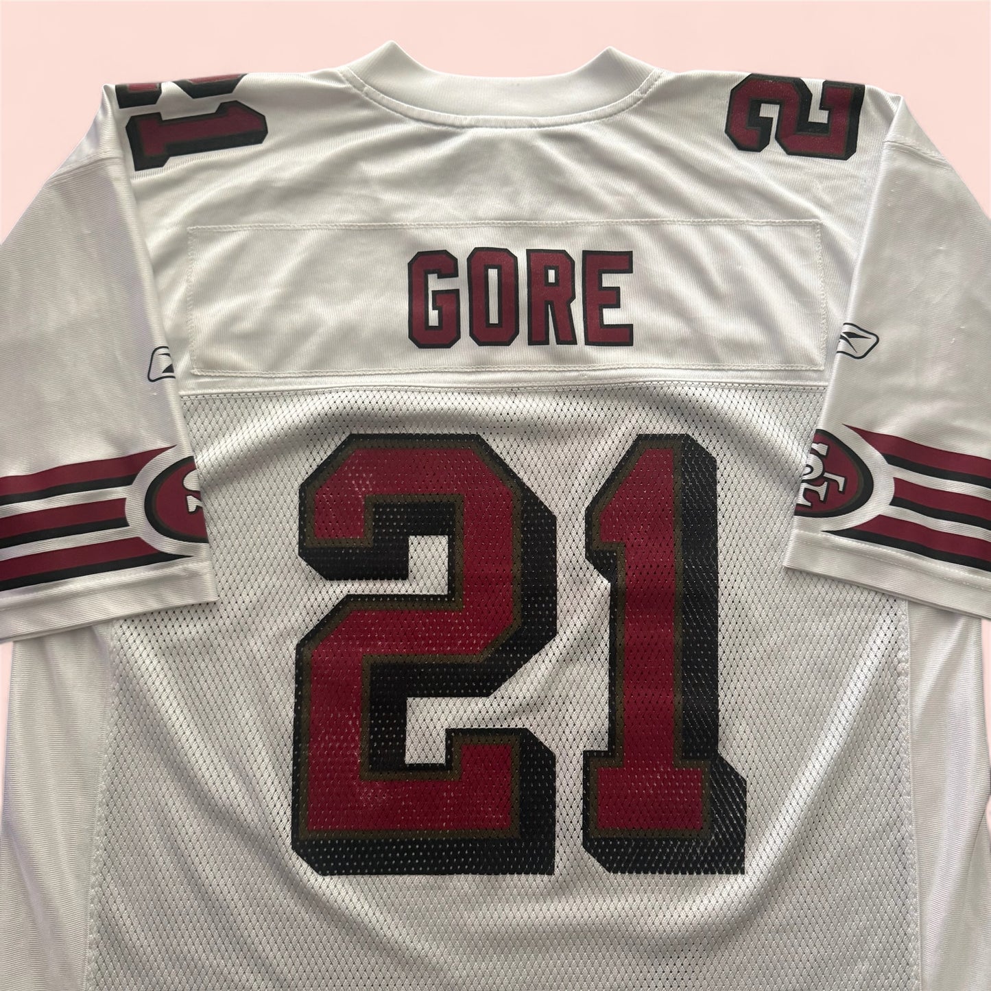 Reebok NFL San Francisco 49ers Frank Gore Football Jersey Mens Large