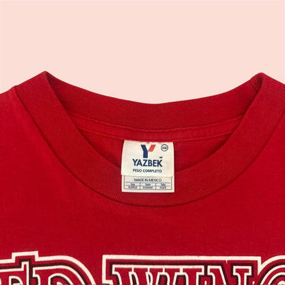 Vintage Yazbek Detroit Red Wings 2002 Stanley Cup Champions Shirt Mens Large