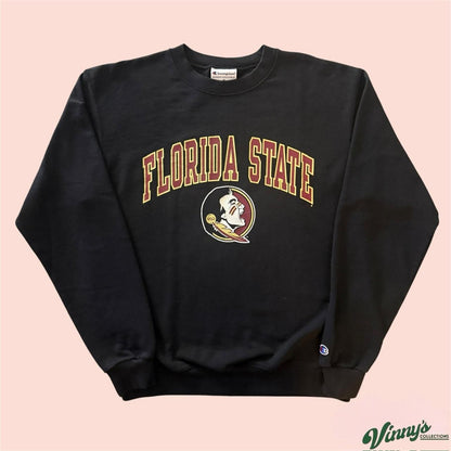 Champion Florida State Seminoles College Crewneck Sweatshirt Mens Medium