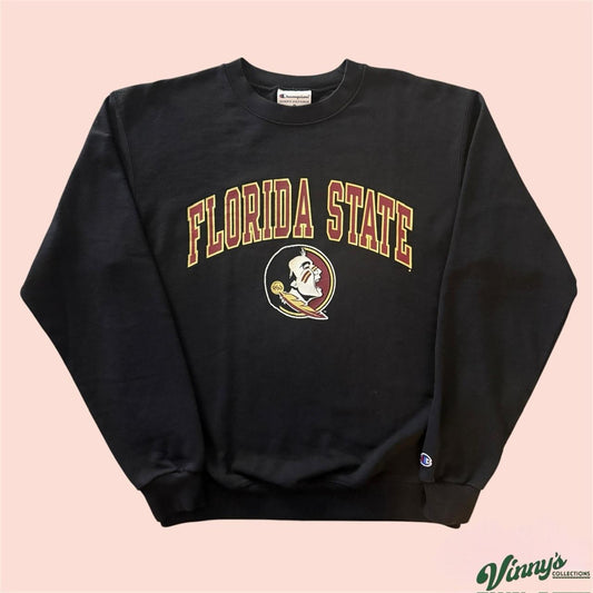 Champion Florida State Seminoles College Crewneck Sweatshirt Mens Medium