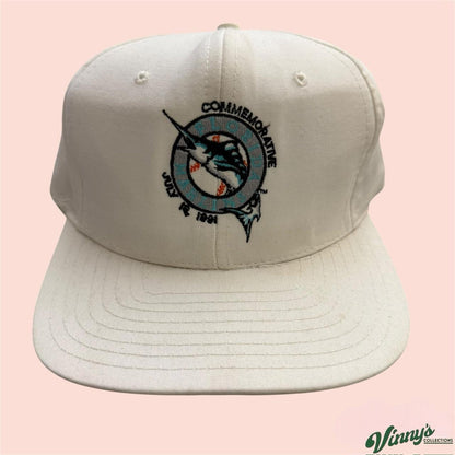 Vintage 90s Signature Florida Marlins 1991 Commemorative Snapback