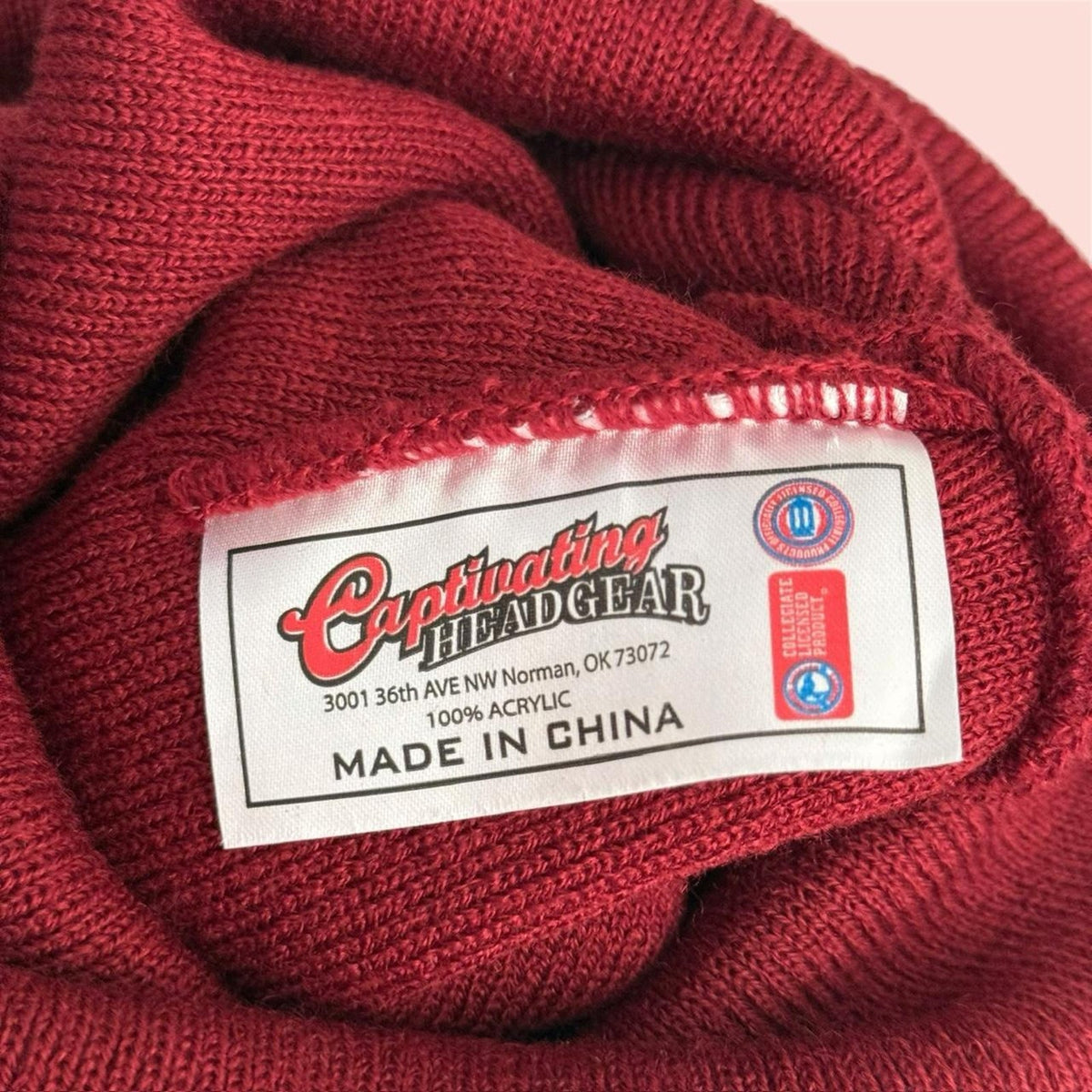 Captivating Headgear FSU Florida State Seminoles  College Beanie