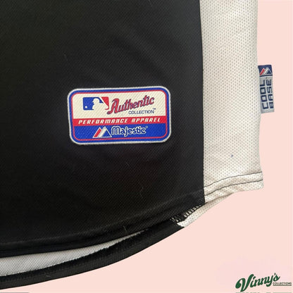 Majestic Authentic MLB Florida Marlins Dan Uggla Baseball Jersey Mens 2XL