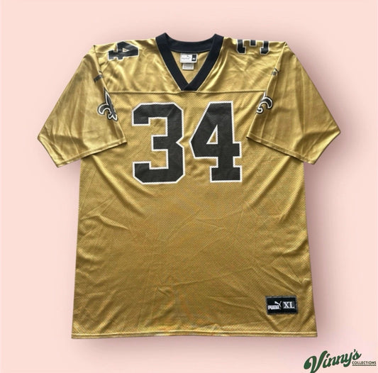 Puma NFL New Orleans Saints Ricky Williams Football Jersey Mens XL