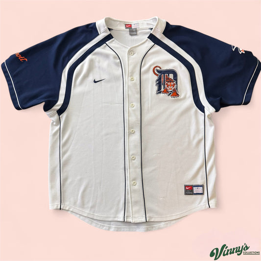 Nike MLB Detroit Tigers Baseball Jersey Mens XL