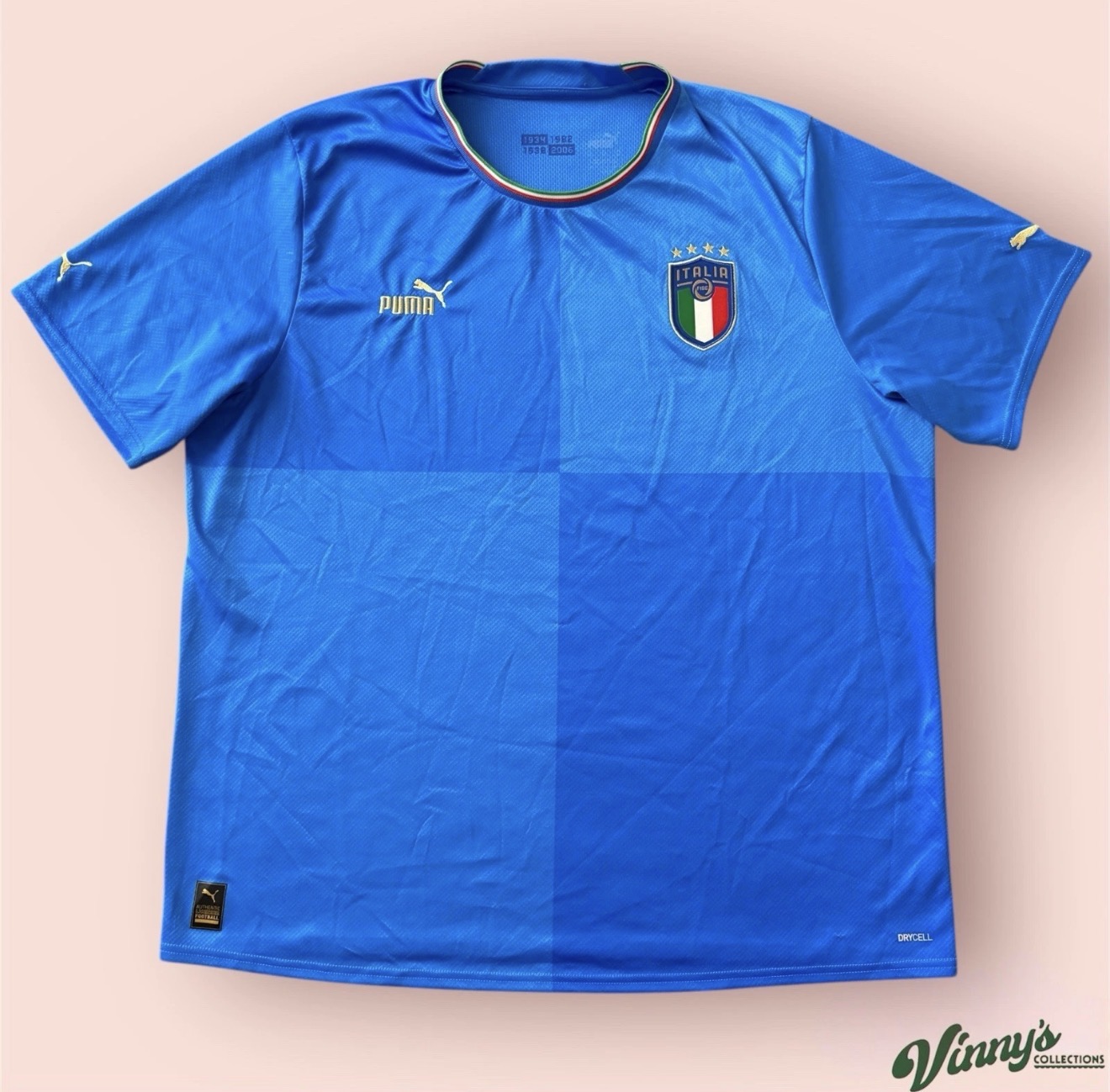 Puma Italy National Soccer Kit Jersey Mens XL