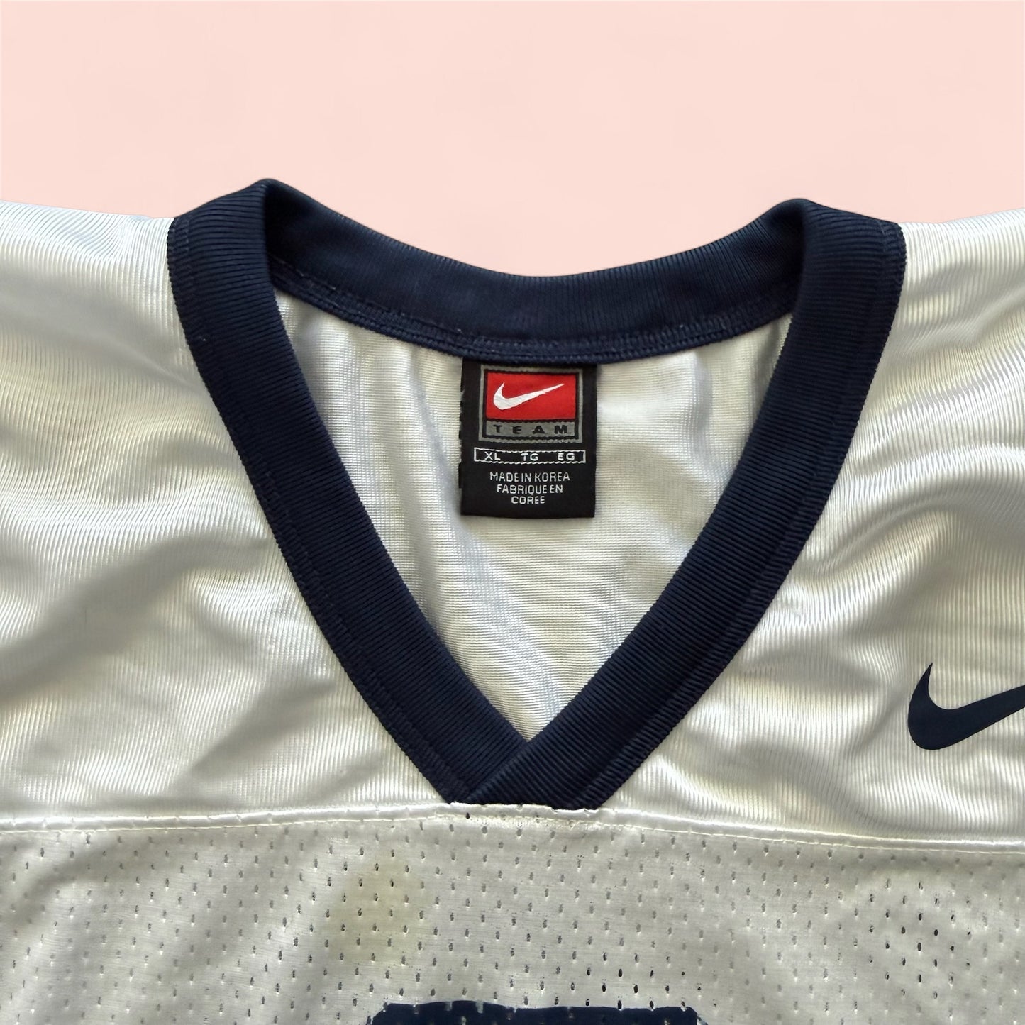 Vintage Nike NCAA Penn State Nittany Lions Football Jersey #2 Mens XL