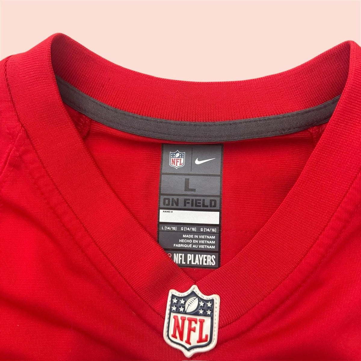 Nike NFL Kansas City Chiefs Patrick Mahomes Football Jersey Youth Large