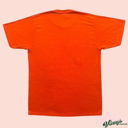 Vintage 90s Jerzees Miami Hurricanes Sugar Bowl Orange College Shirt Mens XL