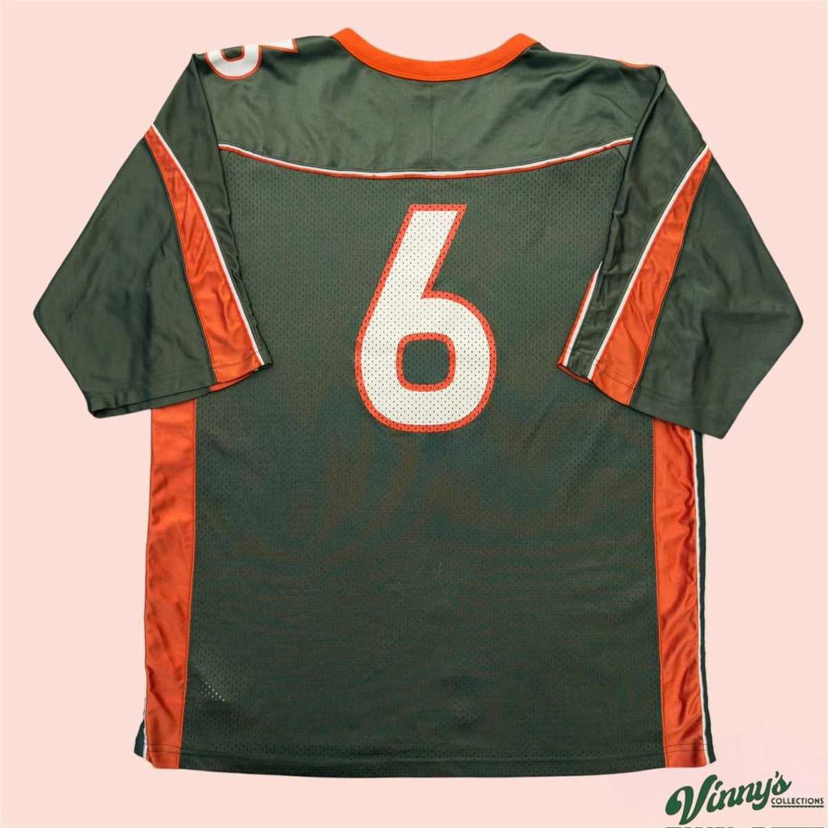 Vintage Y2K Nike Miami Hurricanes Santana Moss College Football Jersey Mens XL