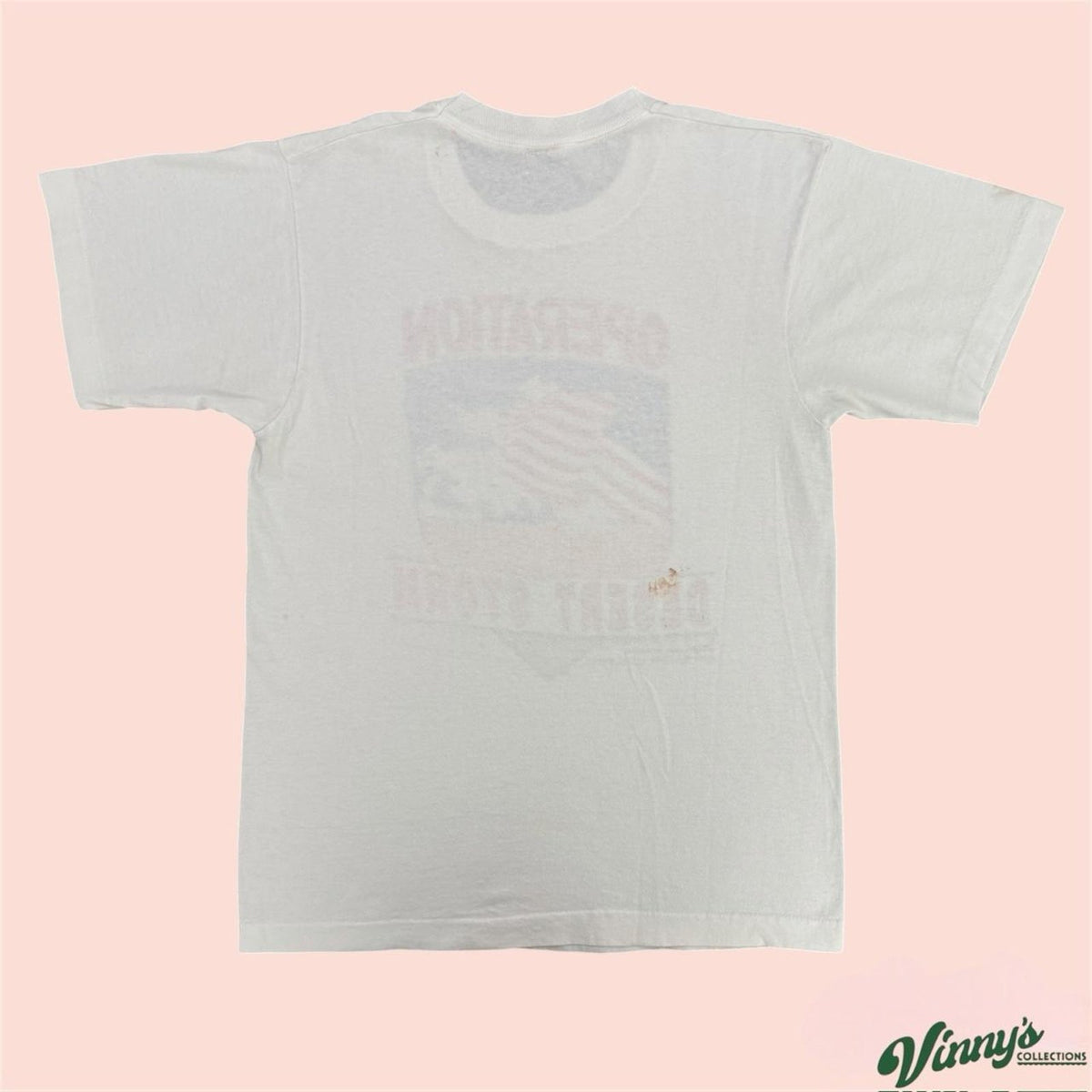 Vintage 90d Fruit of the Loom Operation Desert Storm Shirt Mens Medium
