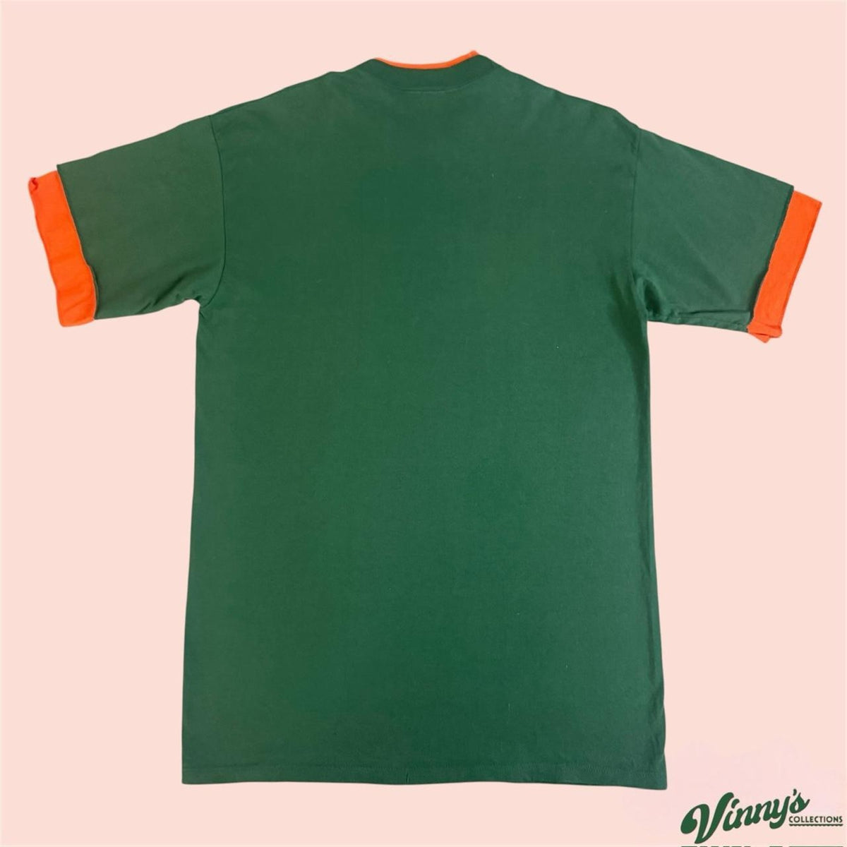 Vintage 90s Team Edition Apparel Miami Hurricanes College Shirt Mens Large