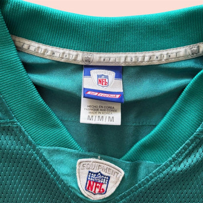 Vintage Reebok NFL Miami Dolphins Junior Seau Football Jersey Mens Medium