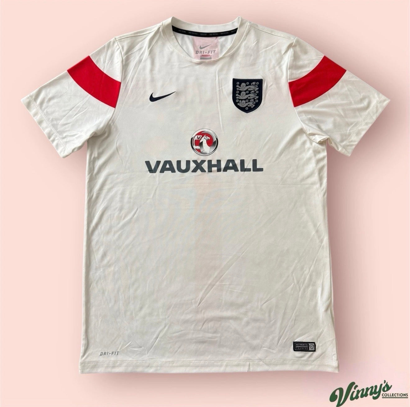 Nike Dri Fit England Training Soccer Kit Jersey Mens Large