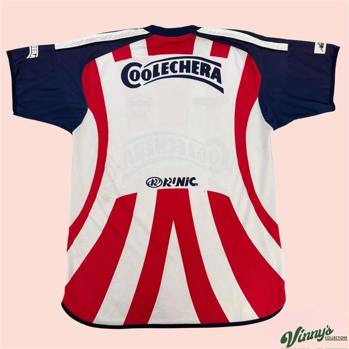Vintage 00s Y2K Runic Junior FC Barranquilla Soccer Jersey Mens Large