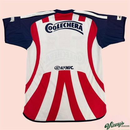 Vintage 00s Y2K Runic Junior FC Barranquilla Soccer Jersey Mens Large