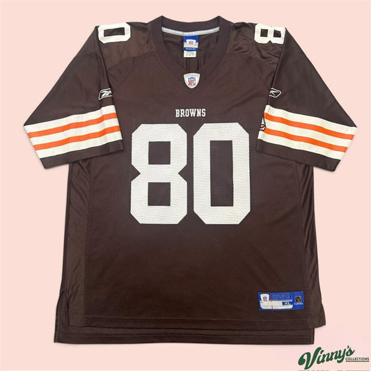 Vintage 00s NFL Cleveland Browns Kellen Winslow Jr Football Jersey Mens XL