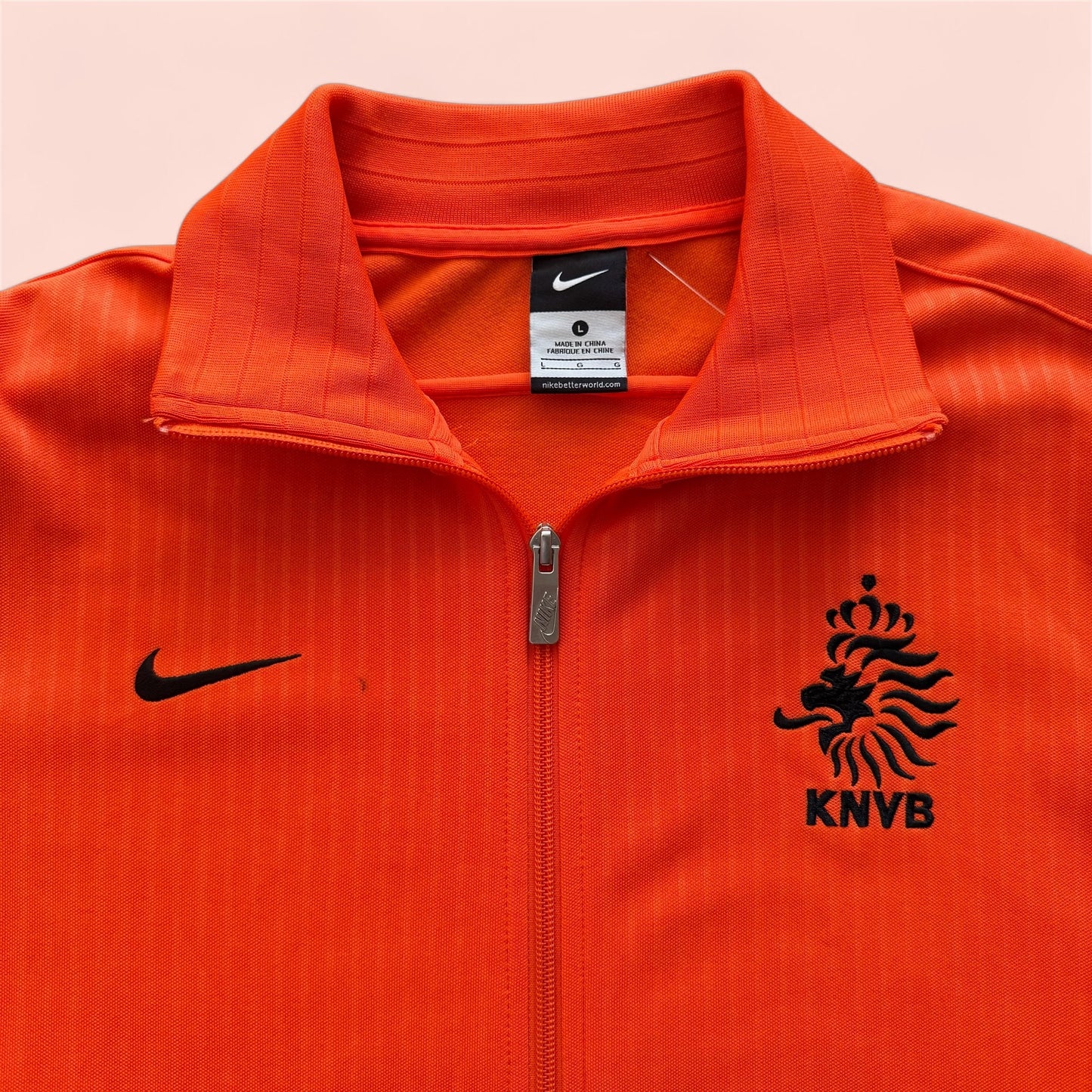 Nike Netherlands Holland National Soccer Jacket Sweater Mens Large