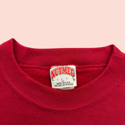 Vintage 90s Nutmeg Mills FSU Florida State Seminoles Crewneck Sweatshirt Mens XL