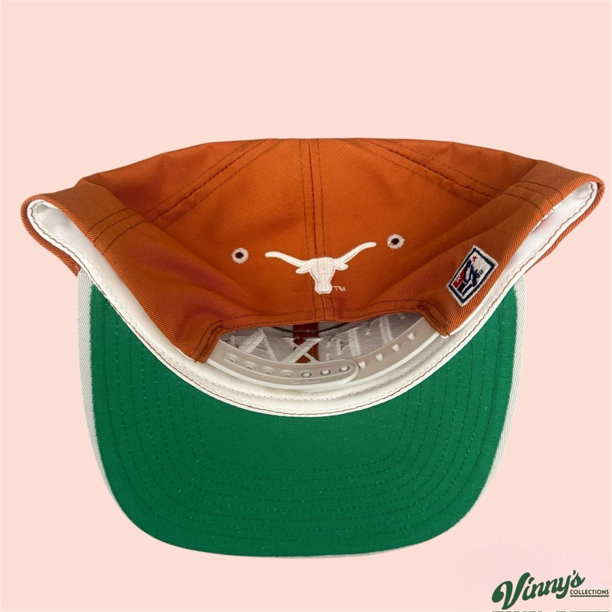 Vintage 90s The Game Texas Longhorns College Snapback Hat