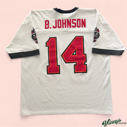 Logo Athletic NFL Tampa Buccaneers Keyshawn Johnson Football Jersey Mens XL