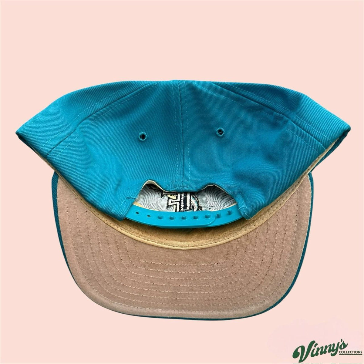 Vintage 90s USA Universal Florida Marlins Wool Baseball Snapback