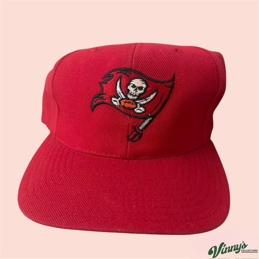 Vintage 90s American Needle NFL Tampa Bay Buccaneers Football Snapback Hat