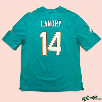 Nike NFL Miami Dolphins Jarvis Landry Football Jersey Mens Large