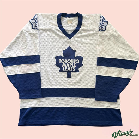 Vintage CCM NFL Toronto Maple Leafs Hockey Jersey Mens Large