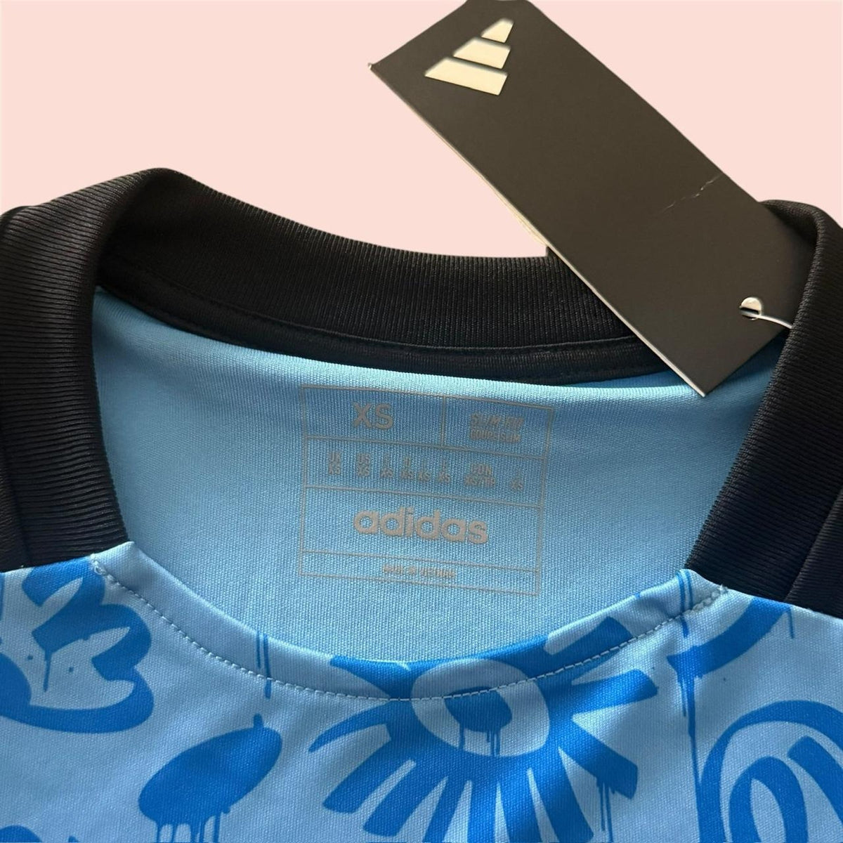 NWT 2024 MLS Adidas Inter Miami Pre Match Soccer Jersey Kit Mens XS