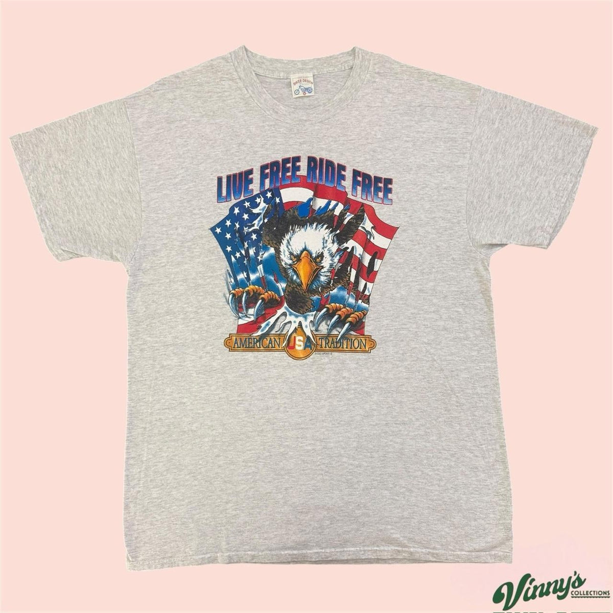 Vintage 90s Biker Design 1997 Biketober Fest Daytona Beach Shirt Mens XL