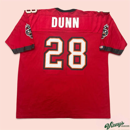 Vintage 90s Champion Tampa Bay Buccaneers Warrick Dunn Football Jersey Mens 2XL