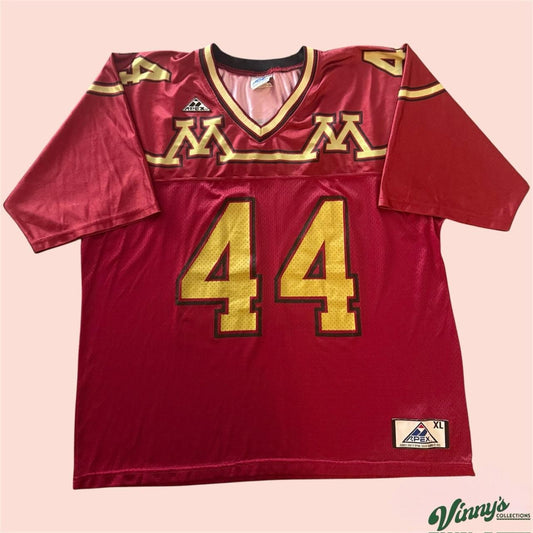 Vintage 90s Apex One Minnesota Golden Gophers College Football Jersey Mens XL