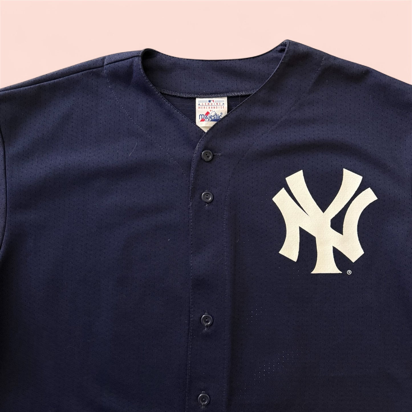 Majestic MLB New York Yankees Jason Giambi Baseball Jersey Mens XL