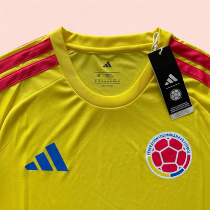NWT Adidas Colombia National Home Soccer Jersey Kit Mens Medium