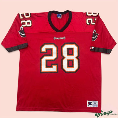 Vintage 90s Champion Tampa Bay Buccaneers Warrick Dunn Football Jersey Mens 2XL