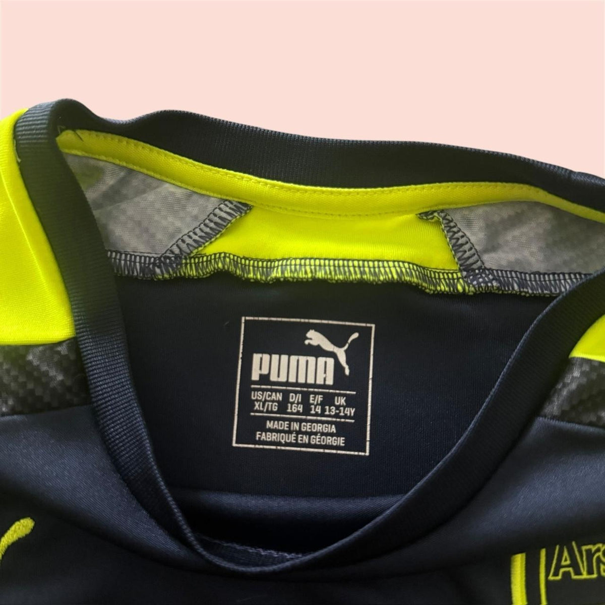 Puma 2015/16 Arsenal Away Soccer Jersey Kit Youth XL