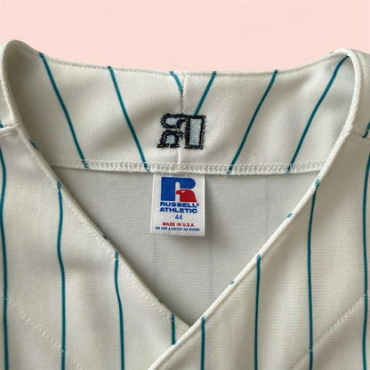 Russell Athletic MLB Florida Marlins Sleeveless Baseball Jersey Mens 44 Medium