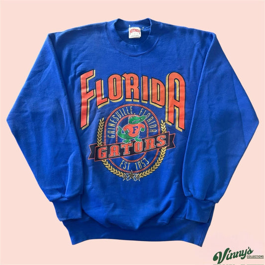 Vintage 90s Nutmeg NCAA Florida Gators College Sweatshirt Mens Large